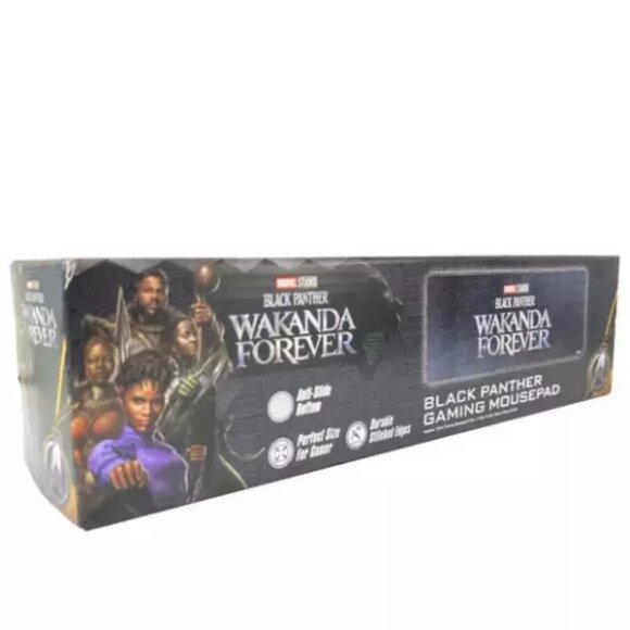 NIB!! Authentic MARVEL Black Panther Wakanda Forever Gaming Mouse Pad - Picture 3 of 7